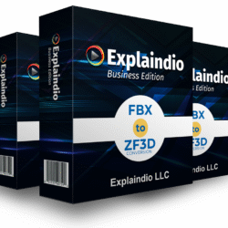 3D Object Converter for Explaindio one-time