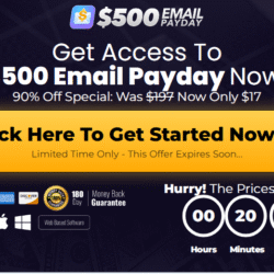 $500 EMAIL PAYDAY - SPECIAL EDITION